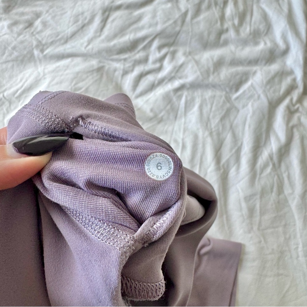 Lululemon Align Pant 25” Size 6 Violet Verbena Cool Purple High Rise Leggings - Picture 7 of 7